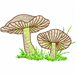 Mushroom Embroidery Design 7 Mushroom Embroidery Design 7